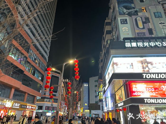 淮河路步行街图片