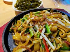 干炒牛河-花少爷·鲜虾干贝粥(延安万达店)