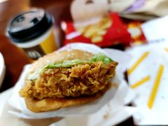 麦辣鸡腿汉堡经典中薯条套餐-麦当劳(中山路店)