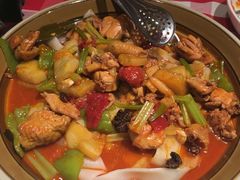 伊犁辣皮子烩大盘鸡-西贝(上海我格广场店)