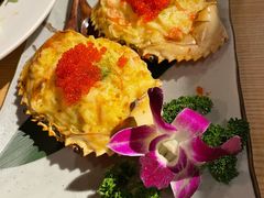 芝士焗蟹宝-鲔吞·和牛寿喜烧(闵行区绿瘦酒店)