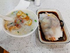 牛肉鲜虾双拼肠粉-银记肠粉(文昌北路店)