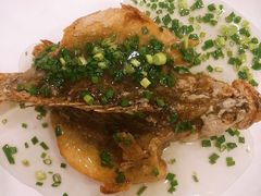 特色葱油飞鱼-岭南海晏楼(滨江东总店)