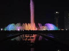 -大连星海广场音乐喷泉