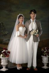 -红番婚纱礼服