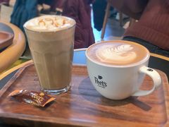 太妃烤榛果风味拿铁-Peet's Coffee皮爷咖啡(大学路店)