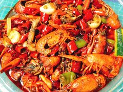 麻辣小龙虾-休记光头香辣蟹干锅店(衣冠庙店)