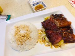 叉烧拼烧鸭饭-明腾壹间茶餐厅(新都会花园广场店)