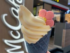 芝士咸蛋黄味冰激凌-麦当劳(华发商都店)