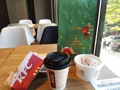 鸡肉粥浆太阳蛋餐-肯德基(万科城店)