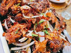 炒鸡架-勃利地摊·勃立小串烧烤