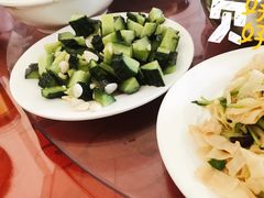 杏仁拌黄瓜-北京龙庆四季香农家饭庄·灶台鱼·碳烤虹鳟鱼(龙庆峡店)