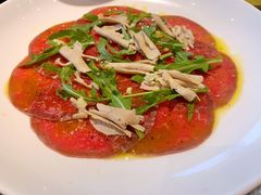 烟熏生切薄牛肉配冻鹅肝-义乌香格里拉•食尚汇MIX