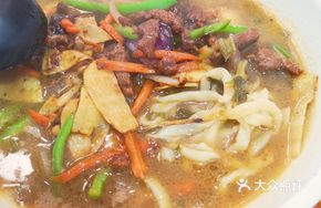 Fresh Bamboo Shoot and Pig Kidney Noodles