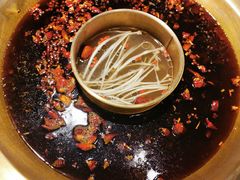 牛油菌汤锅底-巴蜀大宅门火锅(川音店)