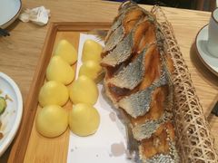 虾油海鲈鱼-山东宾馆·齐鲁苑餐厅