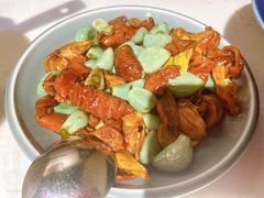 腊八蒜炒肥肠-小吊梨汤·北京菜·烤鸭(鸟巢店)