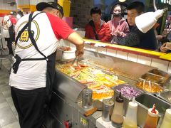 自助取餐区-四环冷面王(西单华威约饭街店)