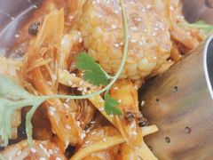 -秋波里爆蛋豆腐虾·清真(开元万达店)