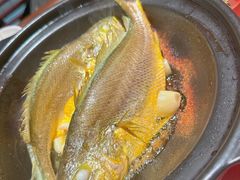 金榜黄花鱼-恭喜上堓砂锅焗·海鲜大排档(闵行龙湖店)