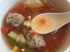 西红柿肉圆汤-黔蘑菇四季餐厅(观山湖店)