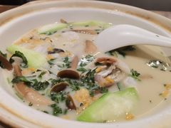 浓汤桂鱼配脆米-港丽餐厅(杭大店)
