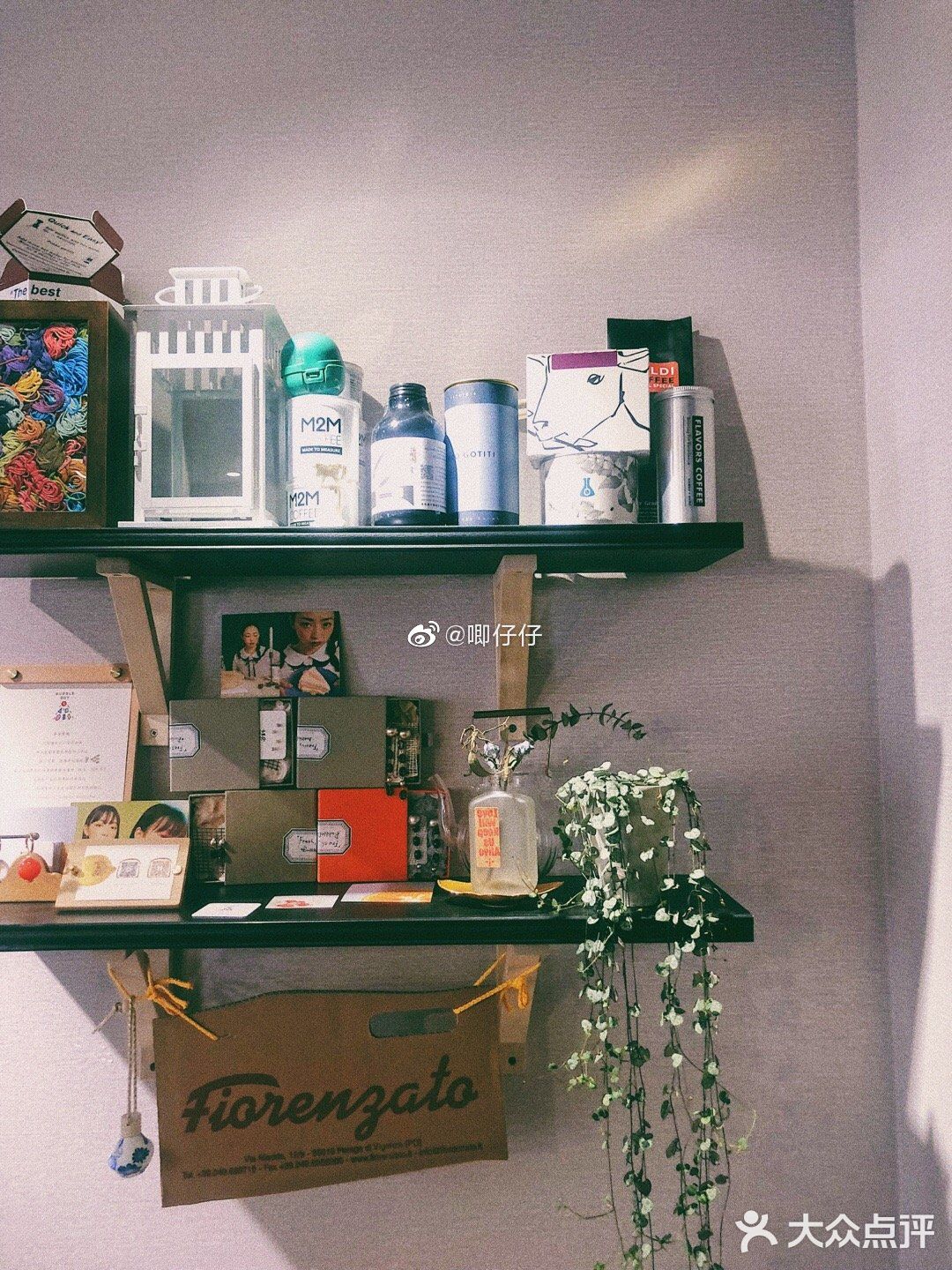 一杯Dirty 一杯抹茶拿铁 一份香蕉核桃磅蛋糕