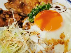 生炸鸡腿蛋饭-食运茶餐厅(文化宫店)
