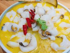 莜面鱼鱼酸汤乌鱼片-竹里馆 ·茶食(奥体店)
