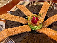 牛油果三文鱼塔塔配荞麦饼-LA CREPERIE BRETONNE布列塔尼法式餐厅(天童北路店)