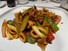 爆炒鲜鱿鱼-潮粤香海鲜酒楼(沙湖店)