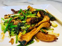 姜葱炒脆肉鲩鱼腩-香山家宴