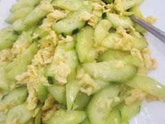 黄瓜炒鸡蛋-萨拉热窝长城中餐厅