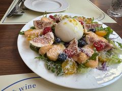 布拉塔蜜瓜梅果沙拉-沏点Trattoria意大利餐厅(新街口店)