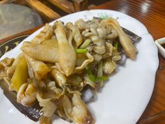 姜葱炒竹蛏-盈田盈粥庄(黄兴公园店)