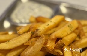 Fried American Black Truffle Thick Fries