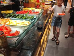 自助取餐区-领鲜活海鲜榴莲自助火锅(东门店)