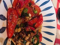 煎大红辣椒-笨豆腐居民楼菜馆•江西小炒(天津开发区店)