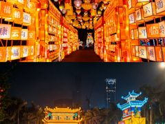 -欢乐海岸椰林沙滩-2025湾区超级灯会