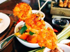 鲜虾木瓜沙拉-DiAtas by Art Cafe Bumbu Bali