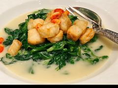 酥脆鱼汤浸菜苗-誉珑轩