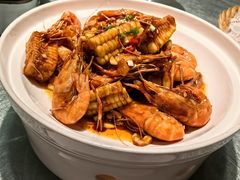 油焖金钱虾-老阿爸鲜鱼土菜(园区永旺店)