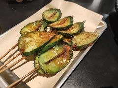 烤青瓜片-蚝美人·生蚝海鲜烧烤(茶花园店)