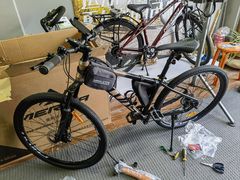 -道路口单车爱瓦士dahon大行