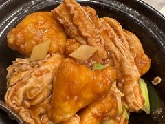 红炆枝竹斑腩煲-镛记酒家