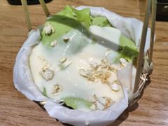 抹茶茉莉生酪-李百蟹·江南蟹黄面·河景餐厅(夫子庙总店)