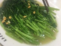 豆醬空心菜-长平老姿娘夜粥(平东一街店)