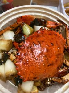 七欣天(上海沪太路大融城店)-"「英伦膏蟹」特别新鲜,一只蟹大概只有