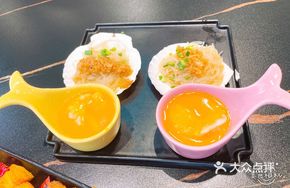 Creative Abalone Sauce Shrimp Balls