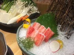 帝王蟹腿刺身-綱元·海鲜豆捞(明州里店)